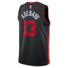 Dres Miami Heat Bam Adebayo Nike 2023-24 City Edition Crno Swingman